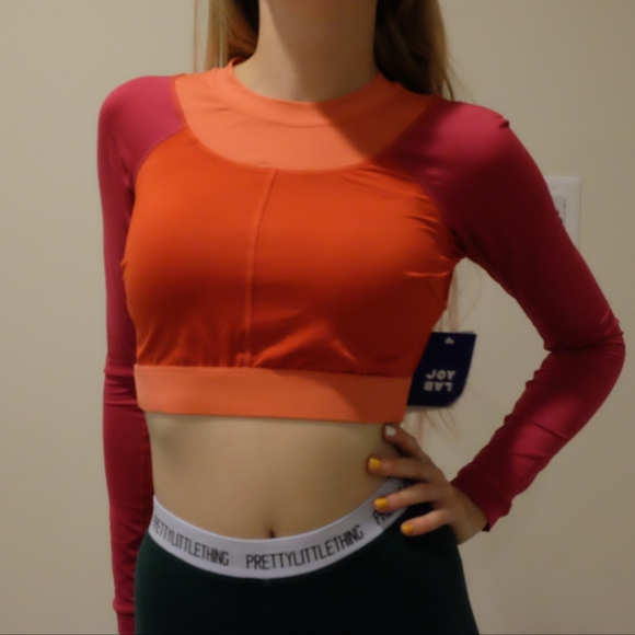 💕✨Joy Lab Long Sleeve Cropped Top - Picture 2 of 8
